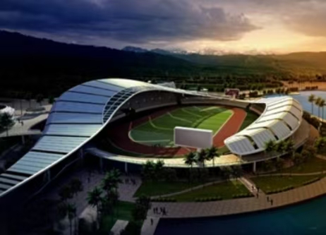 乐山海沧体育中心游泳馆