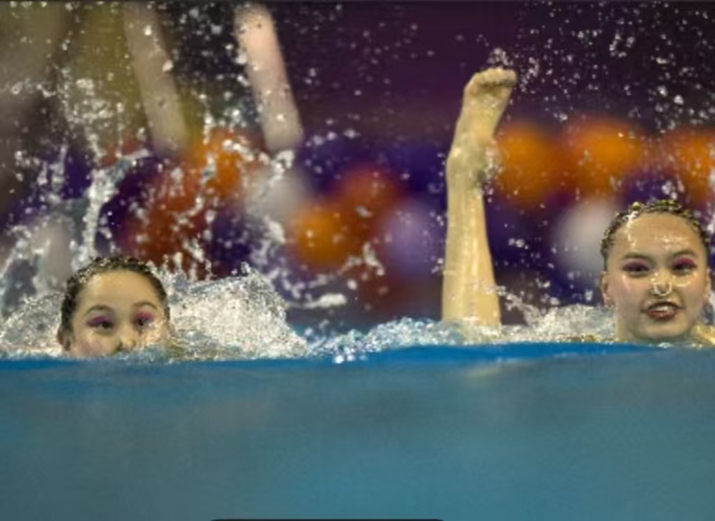 全运会花腔游泳预选赛